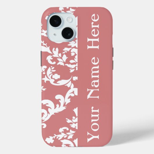 Roze oude kreupel met naam @ Emporiomoffa Case-Mate iPhone Case (Achterkant)