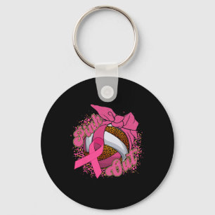 Roze Out Borstkanker Leopard Volleybal Byll Pin Sleutelhanger