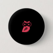 Roze ovale Button (Voorkant)