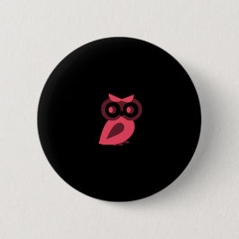 Roze ovale Button