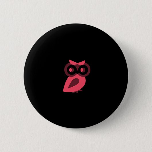 Roze ovale Button (Voorkant)