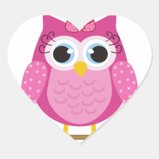 Roze ovale ontwerpen — Giften Hart Sticker