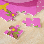 Roze ovale ontwerpen — Giften Legpuzzel (Zijkant)