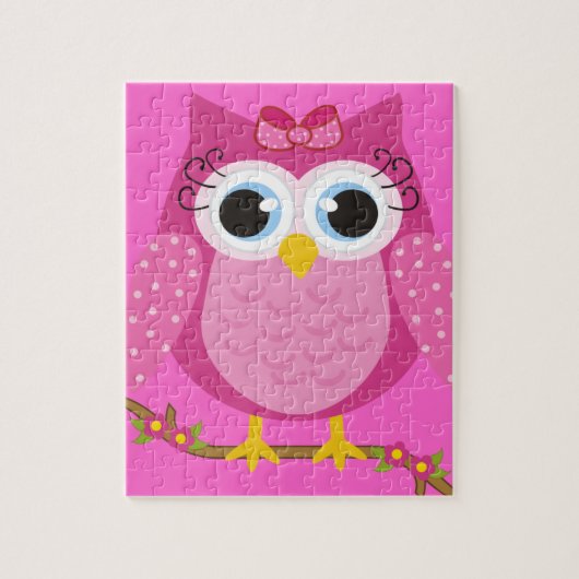 Roze ovale ontwerpen — Giften Legpuzzel (Verticaal)