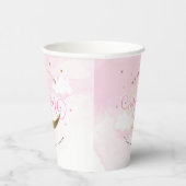 Roze Over de Maan Papieren Bekers (Rechts)