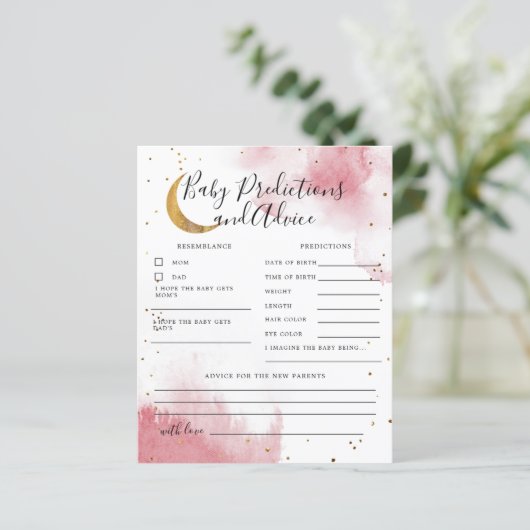 Roze over de voorspelling en het advies van de Moo (Staand voorkant)