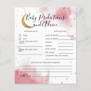 Roze over de voorspelling en het advies van de Moo