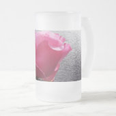 roze over grijs matglas bierpul (Voorkant rechts)