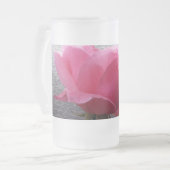 roze over grijs matglas bierpul (Voorkant links)