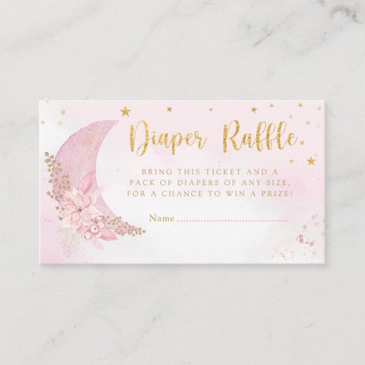 Roze over het motorische Baby shower, dunne spoel Informatiekaartje (Voorkant)