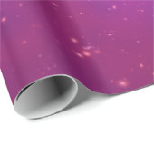 Roze Overlay Melkwegstelsel Cluster Cadeaupapier (Rol Hoek)