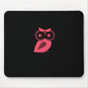 Roze Owl Mousepad Muismat