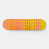 Roze oye Sunrise skateboard (Horizontaal)