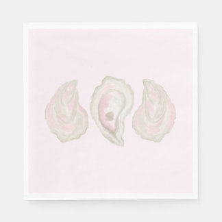 Roze Oyster servetten