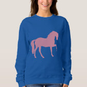 Roze paard trui (Voorkant)