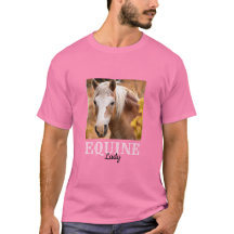 Roze Paardenliefhebber Fotosjabloon