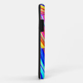 Roze Paars Blauw Geel Grafisch Patroon Case-Mate iPhone Case (Achterkant/rechts)