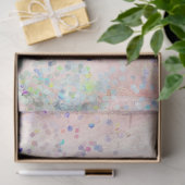 Roze Paars Blauw Glitters Antique Vintage Decoupag Tissuepapier (Geschenk)