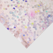 Roze Paars Blauw Glitters Oudvintage Decoupage Tissuepapier