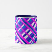 Roze Paars Blauw Spondediagram Mok (Midden)