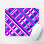 Roze Paars Blauw Spondediagram Muismat (Met muis)