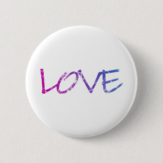 Roze, Paars, Blauwe Liefde Ronde Button 5,7 Cm