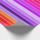 Roze, Paars en Oranje Cadeaupapier (Hoek)