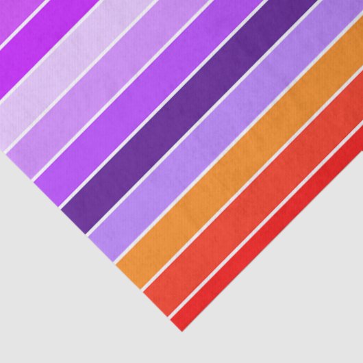Roze, Paars en Oranje Tissuepapier (Detail)