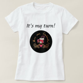 Roze paars en schoenen, ga over, Assepoester! T-shirt