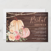 Roze paars Floral Barn Wood Vrijgezellenfeest Kaart (Voorkant)