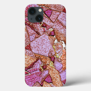 Roze paars geschilderd ontwerp van vulkanische ste Case-Mate iPhone case