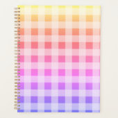 Roze Paars meisje  speldenregenboog Planner (Voorkant)