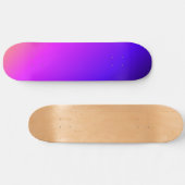 Roze Paars Persoonlijk Skateboard (Horizontaal)