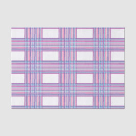 roze paars plaid tissue tissuepapier