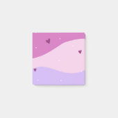 Roze Paars Schattig Post-it® Notes (Voorkant)