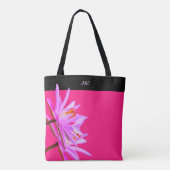 Roze Paars Water Lily All-Over-Print Tas (Achterkant)
