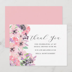 Roze Paars Wilde Vrijgezellenfeest Dank u wel