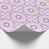  roze Paarse Baby Girl's Birthday Magic Star Cadeaupapier (Hoek)