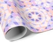  roze Paarse Baby Girl's Birthday Magic Star Cadeaupapier (Rol Hoek)