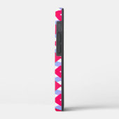 roze, paarse, blauwe diamant Case-Mate iPhone case (Achterkant / Links)