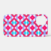 roze, paarse, blauwe diamant Case-Mate iPhone case (Achterkant (horizontaal))