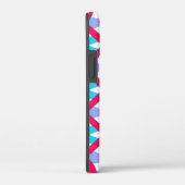 roze, paarse, blauwe diamant Case-Mate iPhone case (Achterkant / Rechts)