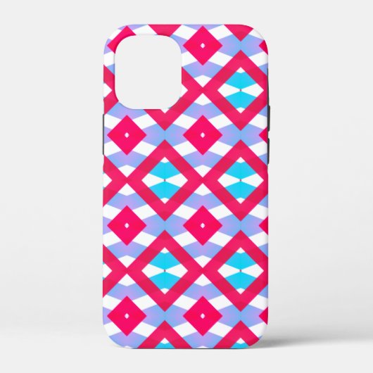 roze, paarse, blauwe diamant Case-Mate iPhone case (Achterkant)