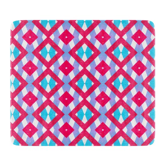 roze, paarse, blauwe diamant snijplank (Voorkant)