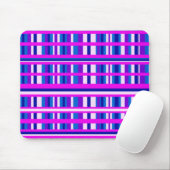 Roze Paarse blauwe stip Muismat (Met muis)