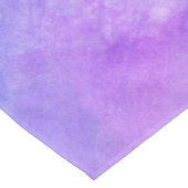 Roze, Paarse, Blauwgroen en blauwe Waterverf slib Tafelkleed (Gekanteld)