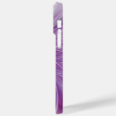 Roze Paarse Bloem Passie Abstracte Fractale Kunst Case-Mate iPhone Case (Achterkant / Links)