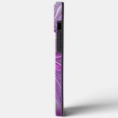 Roze Paarse Bloem Passie Abstracte Fractale Kunst Case-Mate iPhone Case (Achterkant / Links)