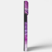 Roze Paarse Bloem Passie Abstracte Fractale Kunst Case-Mate iPhone Case (Achterkant / Rechts)