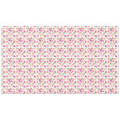 Roze paarse bloemen tafelkleed (Voorkant (Horizontaal))